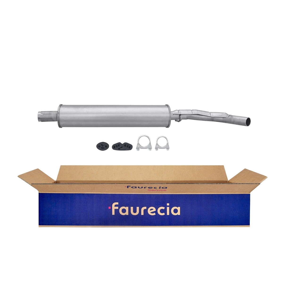 Mittelschalldämpfer FAURECIA IAM-Expertise passend für u.a. FIAT PUNTO