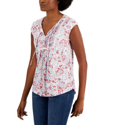 

Женский пуловер с цветочным принтом и V-образным вырезом Tommy Hilfiger BHFO 0824, Penelope floral/ivory multi