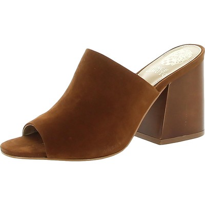 

Женские сандалии-мюли Vince Camuto Keeran Tan, обувь 6, средний размер (B,M), BHFO 0303, Cognac nubuck, Keeran
