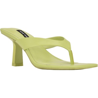 

Туфли Nine West Womens Nest Green Dressy Heels 8.5 Medium (B,M) BHFO 3472, Light green