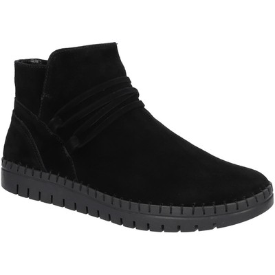 

Женские черные замшевые ботильоны Bella Vita Falynn, ширина 11 (C, D, W), BHFO 3725, Black kidsuede, Falynn