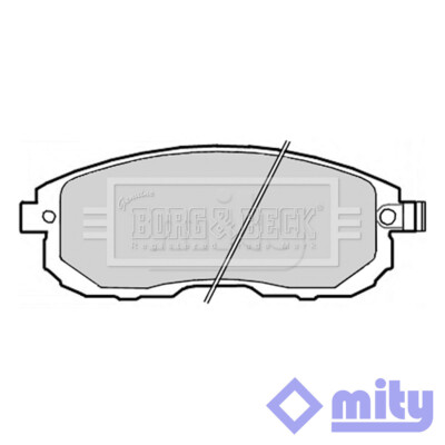 Fits Nissan Juke 2010- 1.2 1.5 dCi 1.6 1.8 Brake Pads Set Front Mity