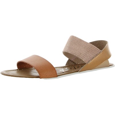 

Blowfish Womens Tia Tan Printed Slingback Sandals Shoes 6 Medium (B,M) BHFO 8122, Papaya amazon rawhide/copper die cut, Tia