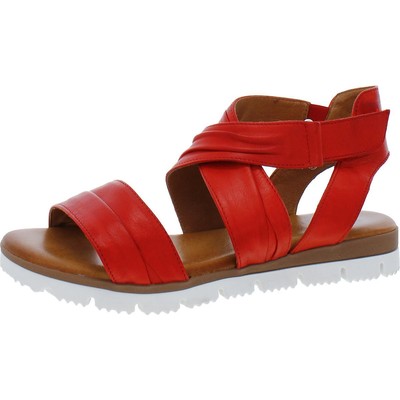 

Женские туфли Sara с ремешками на щиколотке Miz Mooz, красные, средние (B,M) BHFO 1113, Scarlet, Sara