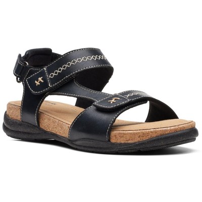 

Женские черные спортивные сандалии Clarks Roseville Mae 7 Medium (B,M) BHFO 4660, Black leather