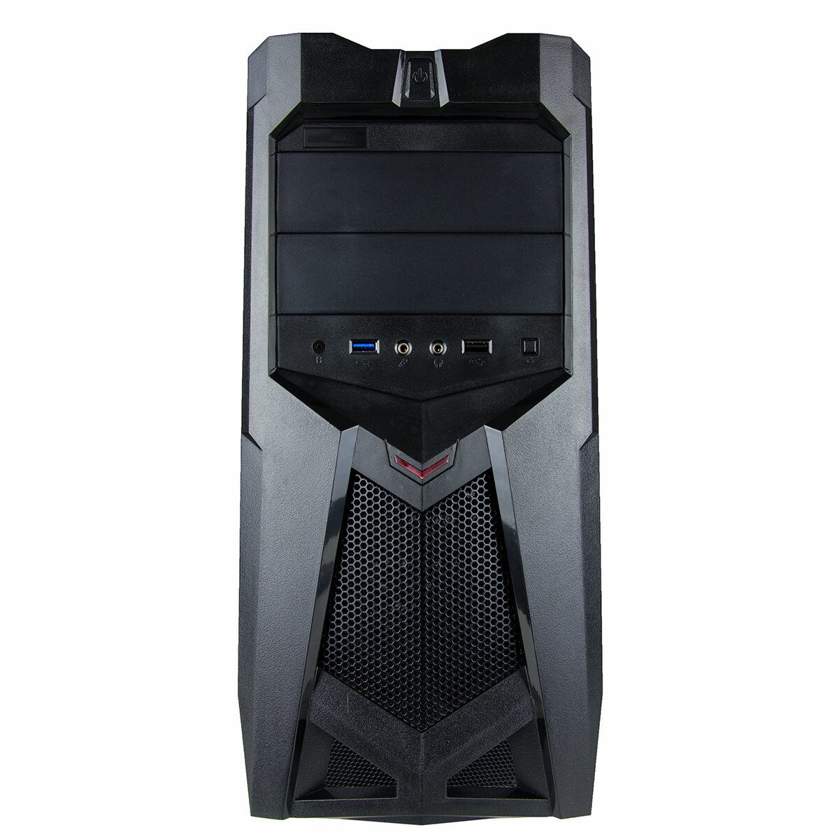 Soeyi Desktop Case S127A - Black Gaming Desktop Chassi/Case