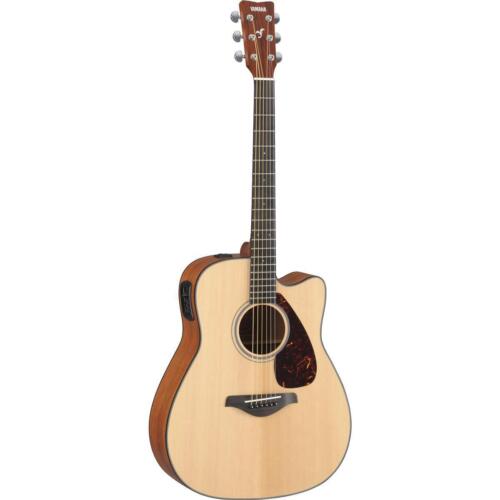 Electric Acoustic Guitar Yamaha AEX500N Natural with Soft Electric Acoustic Guitar Yamaha AEX500N Natural with Soft