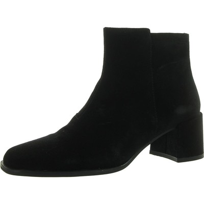 Повседневные ботильоны Vagabond Womens STINA из черной замши среднего размера (B,M) BHFO 3877