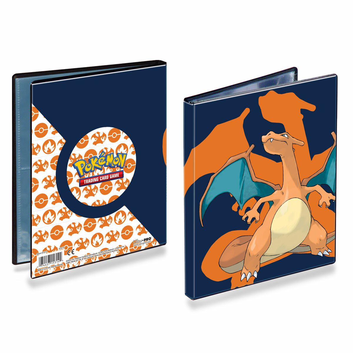 Ultra PRO Pokemon 4-Pocket Portfolio Glurak, Sammelalbum, Ordner