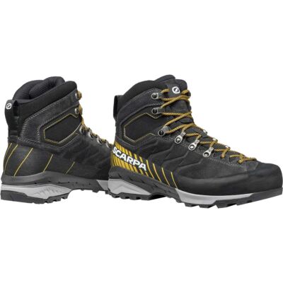 Pre-owned Scarpa Mescalito Trk Gtx Boot - Men's Dark Anthracite/mustard, 44.5 In Yellow