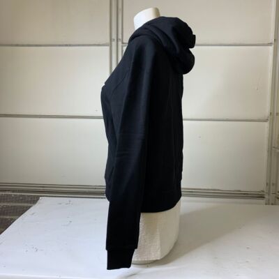 Pre-owned Burberry London England  Logo Cotton Hoodie Women's Size Xs In Black