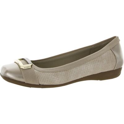 

Anne Klein Sport Womens Uplift Tan Туфли на плоской подошве 10 Medium (B,M) BHFO 1665, Бежевый, Uplift