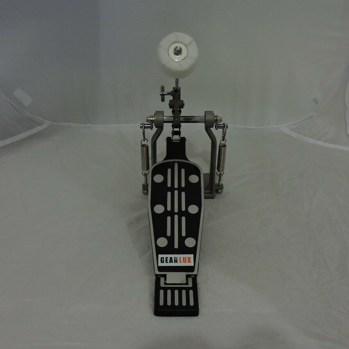 Gear Lux Kick Bass Drum Pedal Single Foot Double Chain Drive