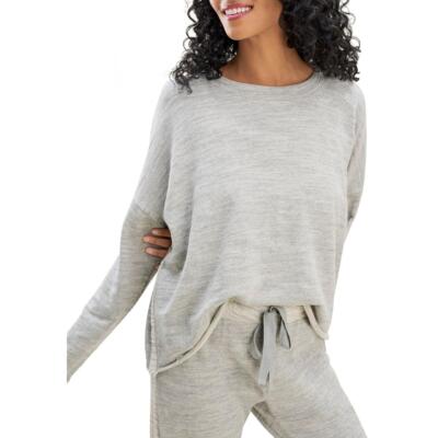 

Splendid Womens Серая меланжевая пуловерная рубашка  BHFO 3997, Medium grey