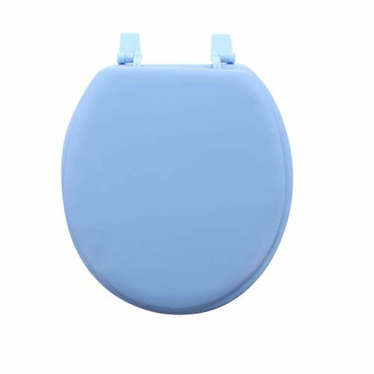 Aqua Plumb CTSSBL Round Soft Toilet Seat, Blue 75877165046 | eBay