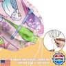 Parrot Plastic Bag Holder, Wall Mount Grocery Bag Holder, Plastic Storage bag, Pull Rope Free Adjustment, Plastic Bag Holders for Grocery Bags, Plastic Bag Dispenser for Home Kitchen