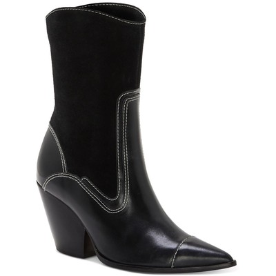 

Vince Camuto Женские кожаные ковбойские сапоги с носком, ботинки в стиле вестерн BHFO 7258, Overa
