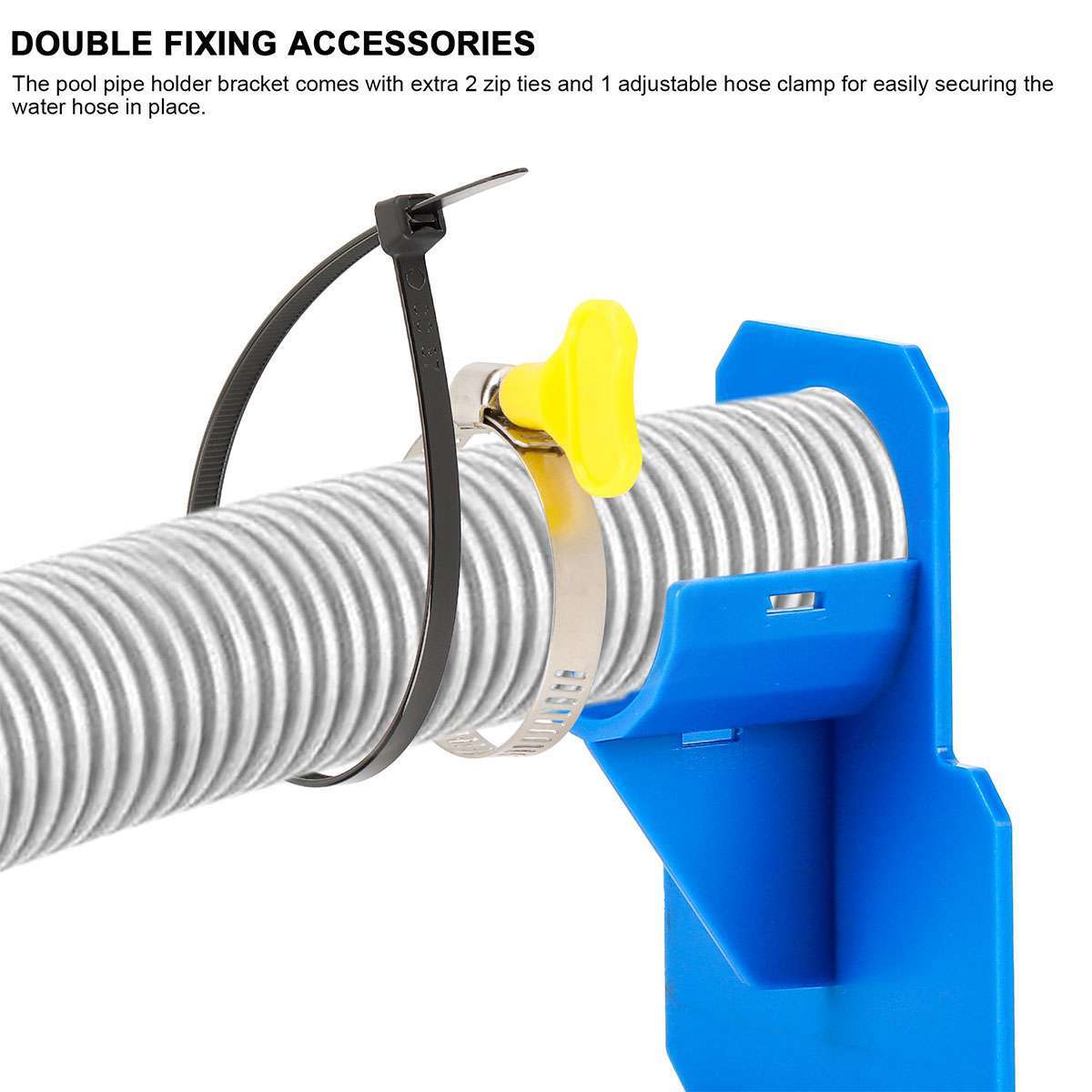 Swimming Pool Pipe Holder Mount for Intex Above Ground Hose Bracket Tool Lots