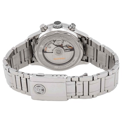 Pre-owned Armand Nicolet M02-4 Chronograph Automatic Grey Dial Men's Watch