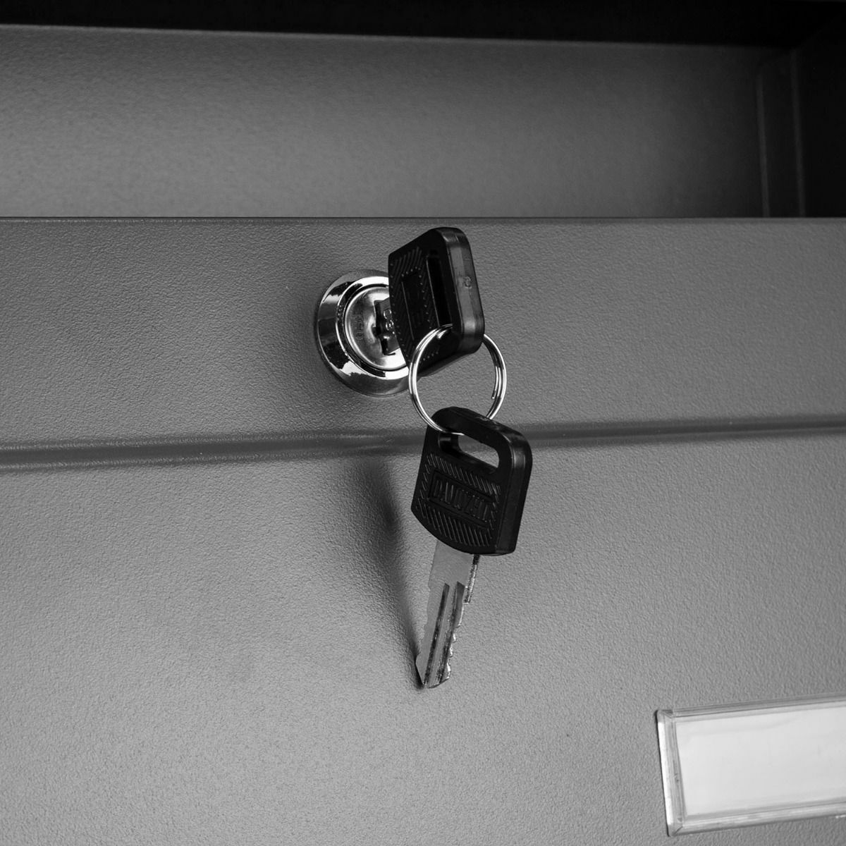 Large Wall Mounted Letter Box Steel Secure Mail Post Key Lock Curved Home Office - Picture 6 of 8