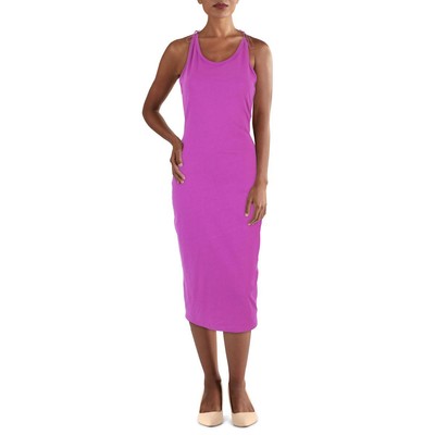 

Женское фиолетовое атласное платье-комбинация миди T by Alexander Wang  BHFO 7767, Фиолетовый