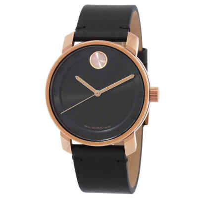 Pre-owned Movado Bold Access Quartz Black Dial Men's Watch 3600945