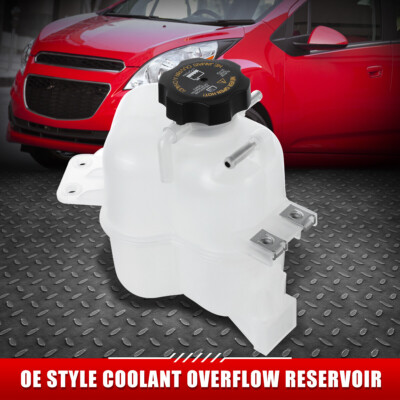 ДЛЯ 13-15 CHEVY SPARK 1,2-литровый ПЕРЕЛИВНОЙ БАЧОК ОХЛАЖДАЮЩЕЙ ЖИДКОСТИ РАДИАТОРА БУТЫЛКА + КРЫШКА