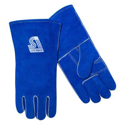 Steiner 02509F Shoulder Split Cowhide Stick Welding Gloves ThermoCore Medium