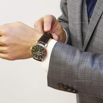 Pre-owned Seiko Presage Sarw057 Mechanical Automatic Enamel Dial Wrist Watch Men's