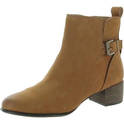 Vionic Womens Sienna Tan Nubuck Ботильоны Обувь 7.5 Medium (B,M) BHFO 8347