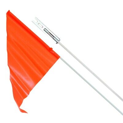 Sunlite Bicycle 72in Safety Flag Orange 2-Piece Bike Axle Mount High Visibility