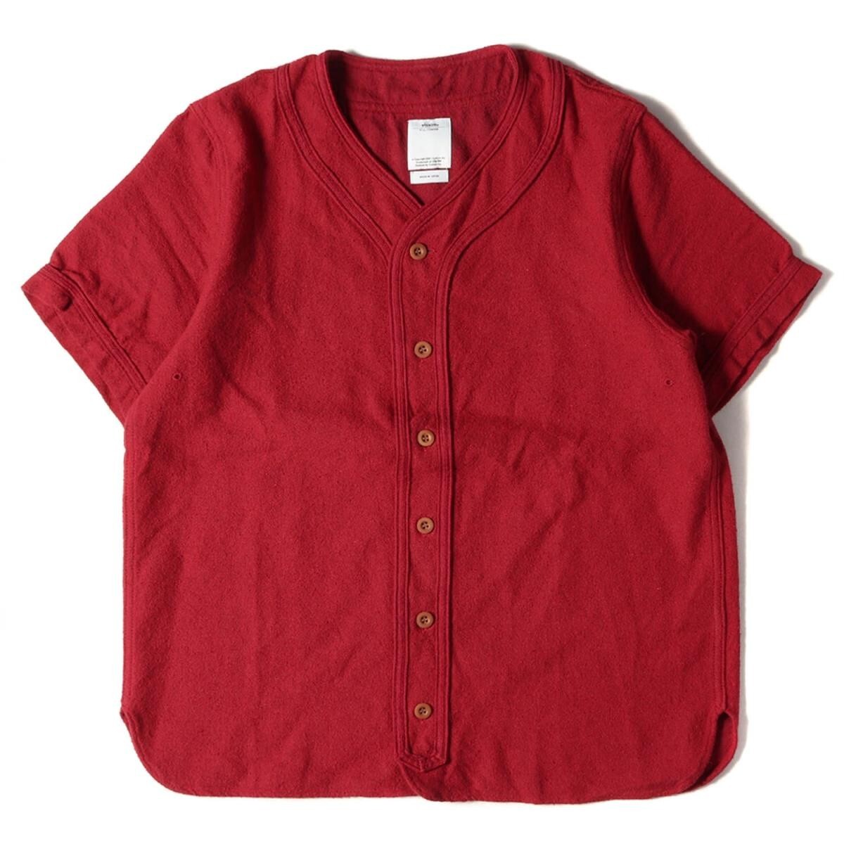 Visvim 15SS F.I.L. Limited Silk Linen Baseball Shirt (DUGOUT