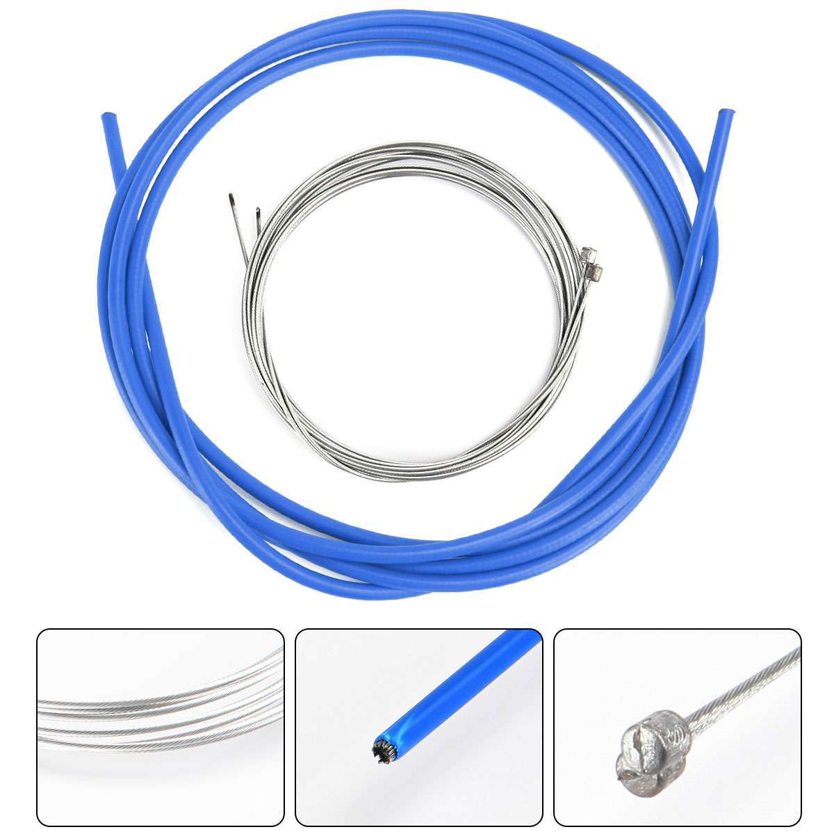 Universal Bicycle Braided Derailleur Shift Brake Cable Set Housing MTB Road Bike