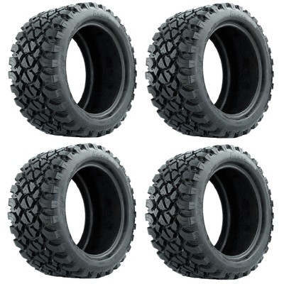 Set of 4- 23x10-R14 GTW Nomad Steel Belted Radial All Terrain Tire for Golf Cart