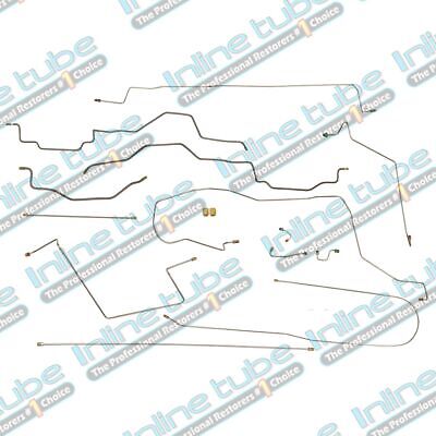 1994-97 Dodge Ram 1500 4Wd Ext. Cab Shortbed Rear Abs Complete Brake Line Kit,