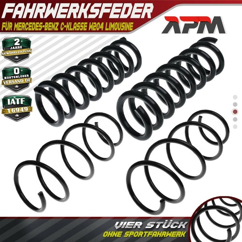 Frankberg Federnsatz 4x Für BMW X3 E83 - Vorderachse & Hinterachse