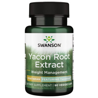 Swanson Yacontrol Yacon Root Extract 4:1 100 mg 90 Veggie Capsules