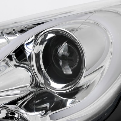 Clear Fits 2012-2017 Hyundai Veloster Projector Headlights LED Sequential Signal