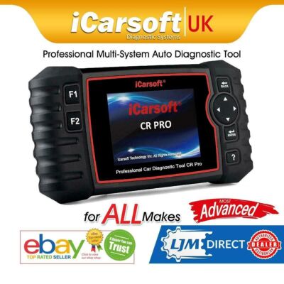 iCarsoft CR Pro Multi-System Diagnostic Tool ALL MAKES Official Outlet DPF SRS