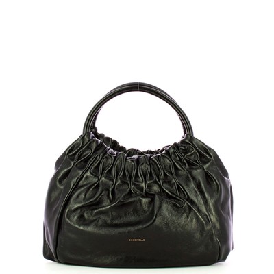 NEW Coccinelle - Borsa a mano Croisette Rock Noir - N01180101 - NOIR AUTHENTIC N