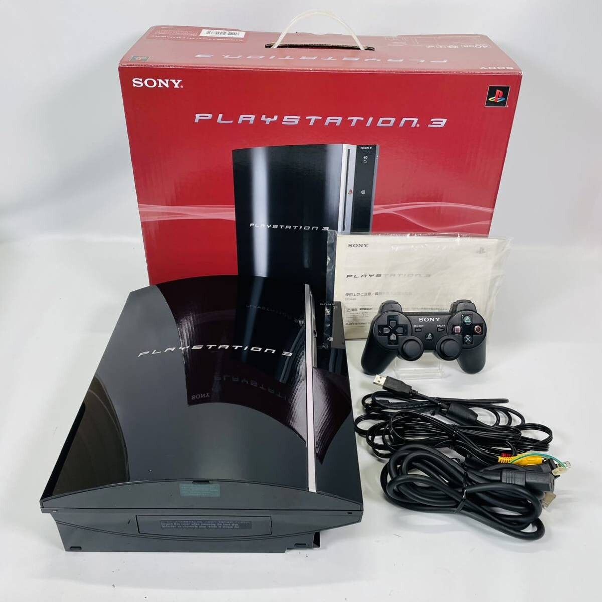 PLAYSTATION 3 (40GB) PS3 sony Clear black CECHH00 japan