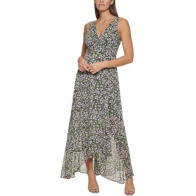 

Женское черное вечернее платье макси Tommy Hilfiger  BHFO 9871, Black/ballerina pink