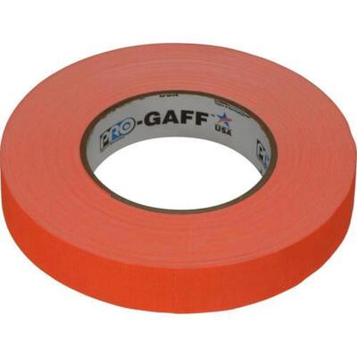 Клейкая лента Adorama Gaffer 50 ярдов x 1- Флуоресцентная оранжевая #VDL-GTFO-150