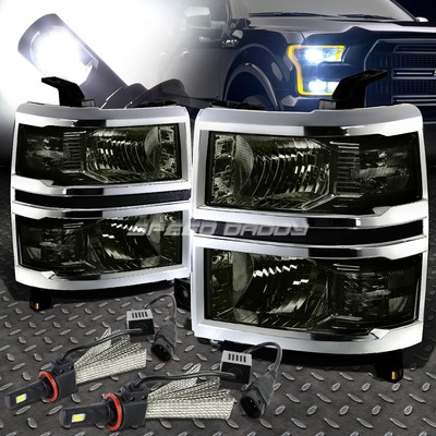 ФАРА С ЗАКОПЧЕННЫМ КОРПУСОМ + ПРОЗРАЧНЫЙ УГОЛ + СИСТЕМА БЕЛЫХ СВЕТОДИОДОВ 6000K ДЛЯ 14-15 GMT K2XX