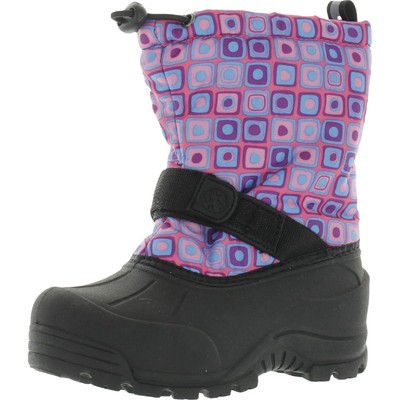

Ботинки Northside Girls Pink Winter - Snow Boots 13 Medium (B,M) Little Kid BHFO 3228, Pink/turquoise, 911312G696