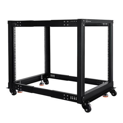 Alphacool ES 19'' Open Frame Server Rack 12U Adjustable Depth
