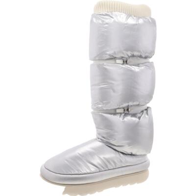 Женские сапоги Ugg со съемными манжетами серебристого цвета, высокие сапоги до колена 8 Medium (B,M) BHFO 8958