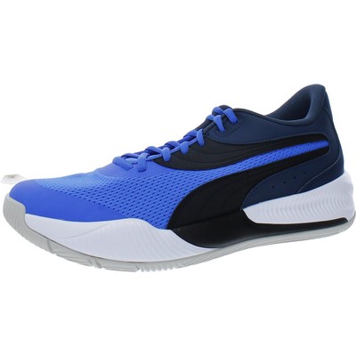 

Мужские баскетбольные кроссовки Puma Triple Blue Fitness 10.5 Medium (D) BHFO 6656, Bluemazing/puma black, Triple