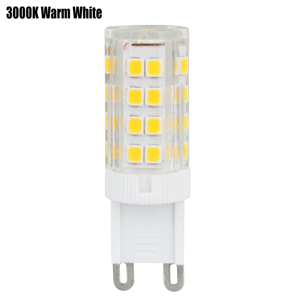 10 PCS G9 7W Dimmable LED Corn Bulb Lamp 6000K 2835 51-SMD Daylight Home Light