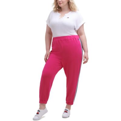 

Женские спортивные брюки в полоску Tommy Hilfiger Sport Plus BHFO 2068, Fuchsia